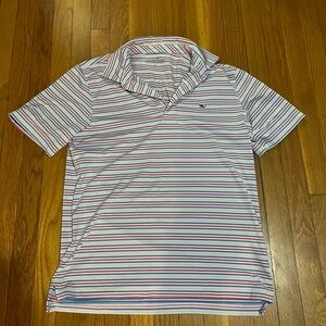 Vineyard Vines Multicolor Striped Polo Shirt
